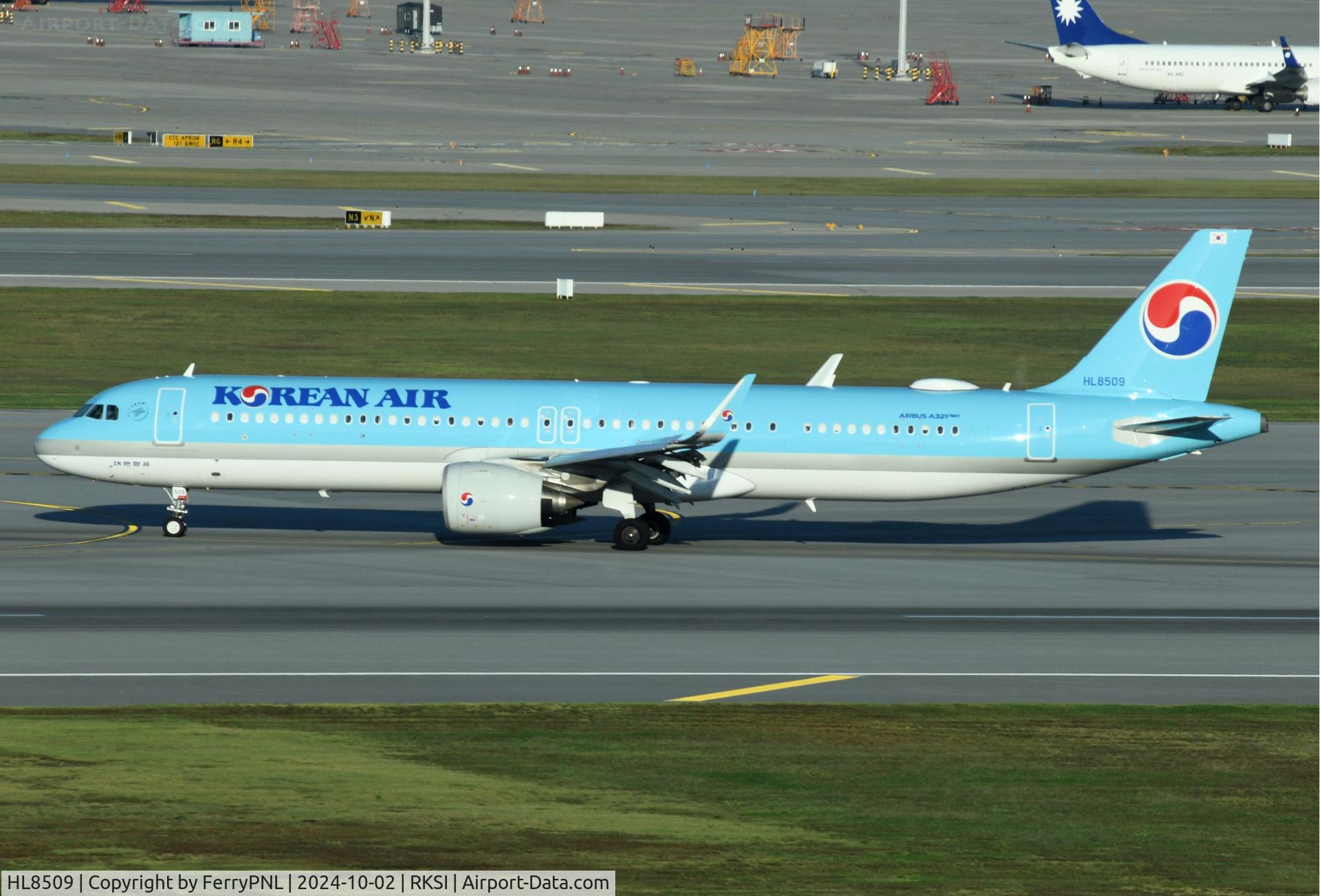 HL8509, 2023 Airbus A321-272NX C/N 11191, Arrival of Korean Air A321Neo
