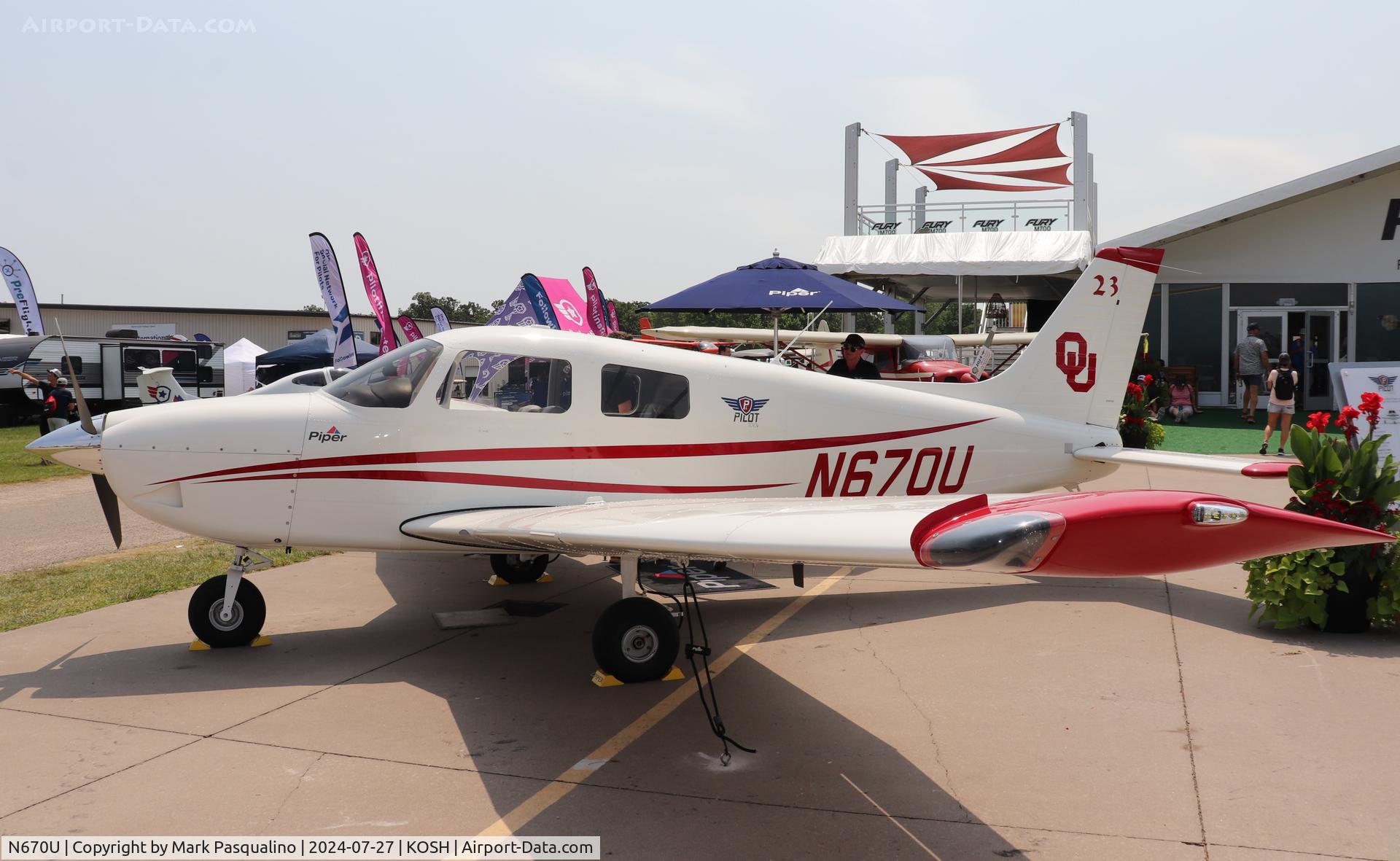 N670U, 2024 Piper PA-28-181 C/N 28020168, Piper PA-28-181