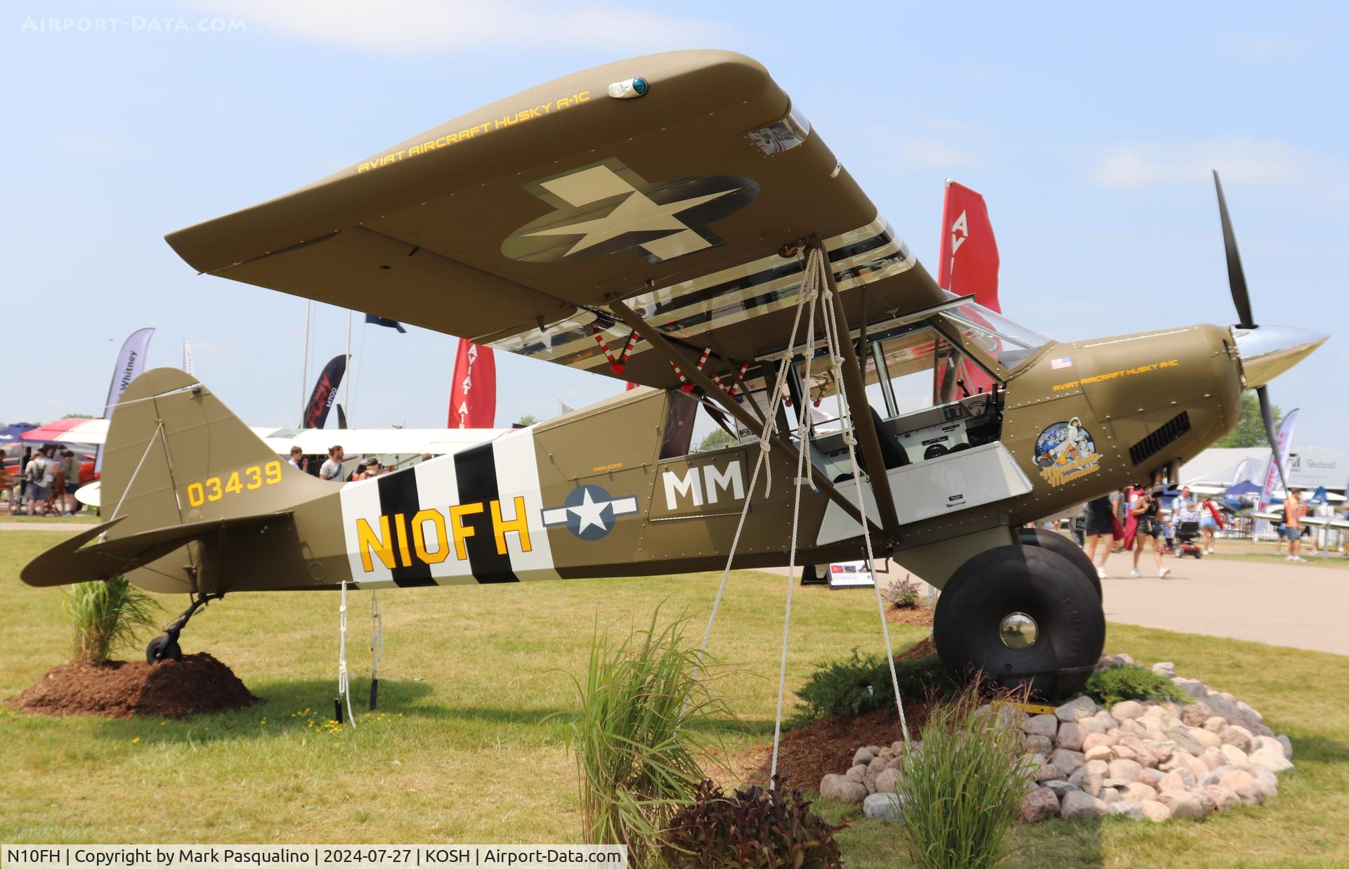 N10FH, 2024 Aviat A-1C-200 Husky C/N 3439, Aviat A-1C-200