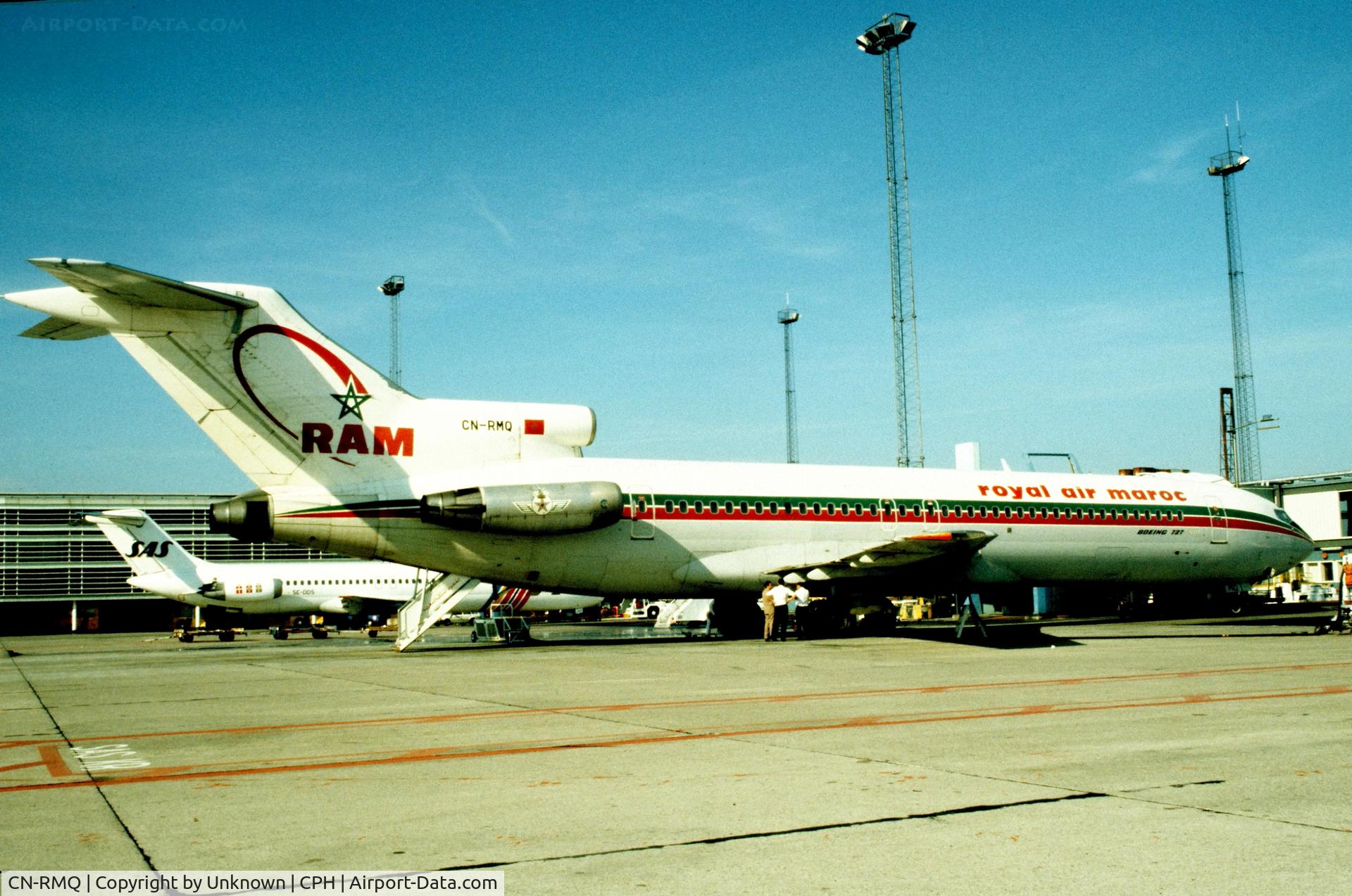CN-RMQ, 1977 Boeing 727-2B6 C/N 21299, Copenhagen