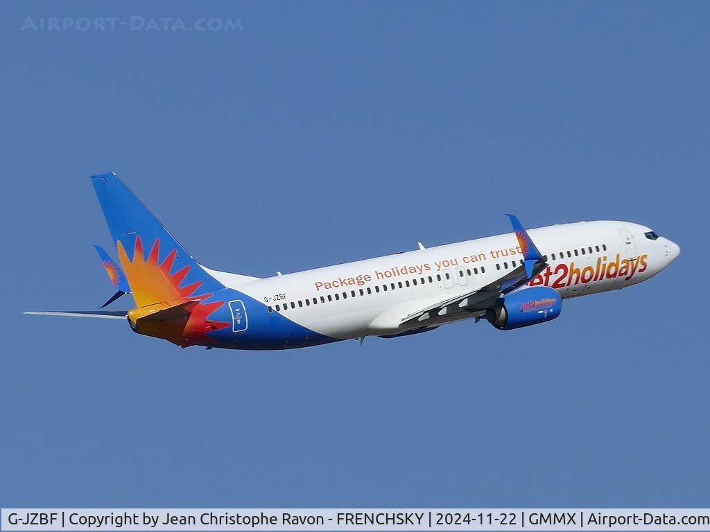 G-JZBF, 2017 Boeing 737-800 C/N 63162, Marrakesh (RAK)	Glasgow (GLA)	LS3738