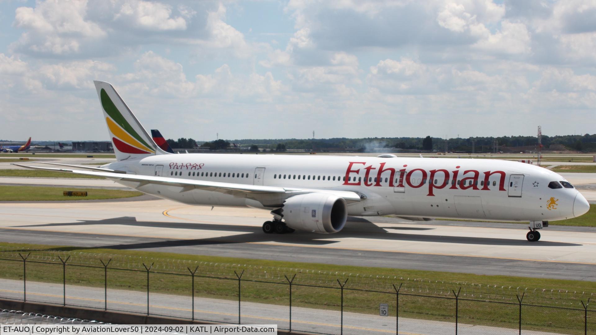 ET-AUO, 2017 Boeing 787-9 Dreamliner C/N 38778, Ethiopian 789
