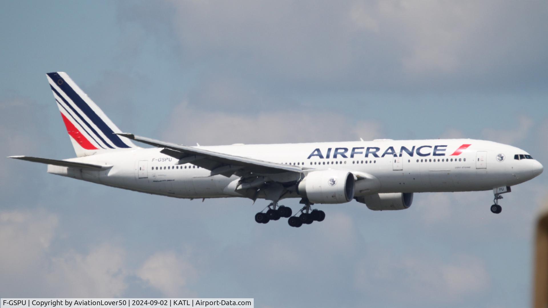 F-GSPU, 2002 Boeing 777-228/ER C/N 32309, Air France 772