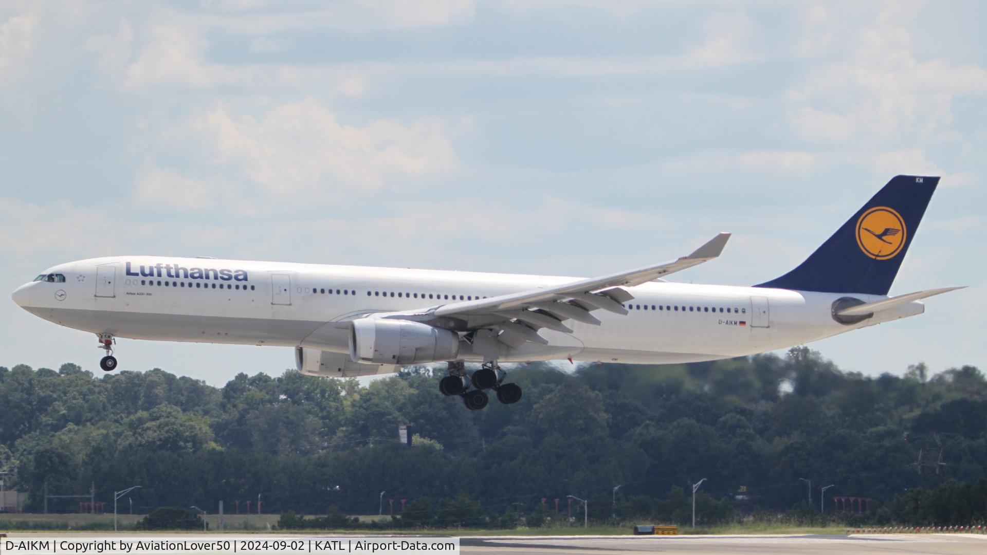 D-AIKM, 2008 Airbus A330-343X C/N 913, Lufthansa A333