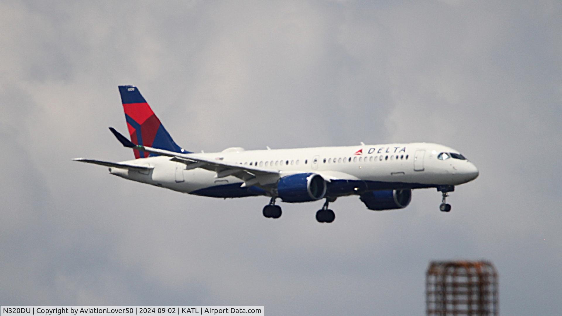 N320DU, 2023 Airbus A220-300 C/N 55237, Delta A223
