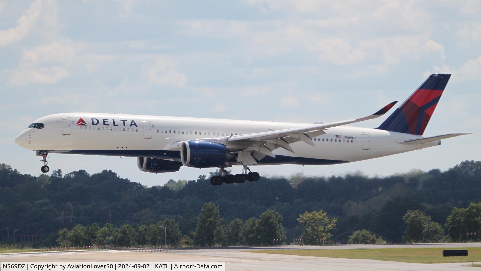 N569DZ, 2016 Airbus A350-941 C/N 027, Delta A359