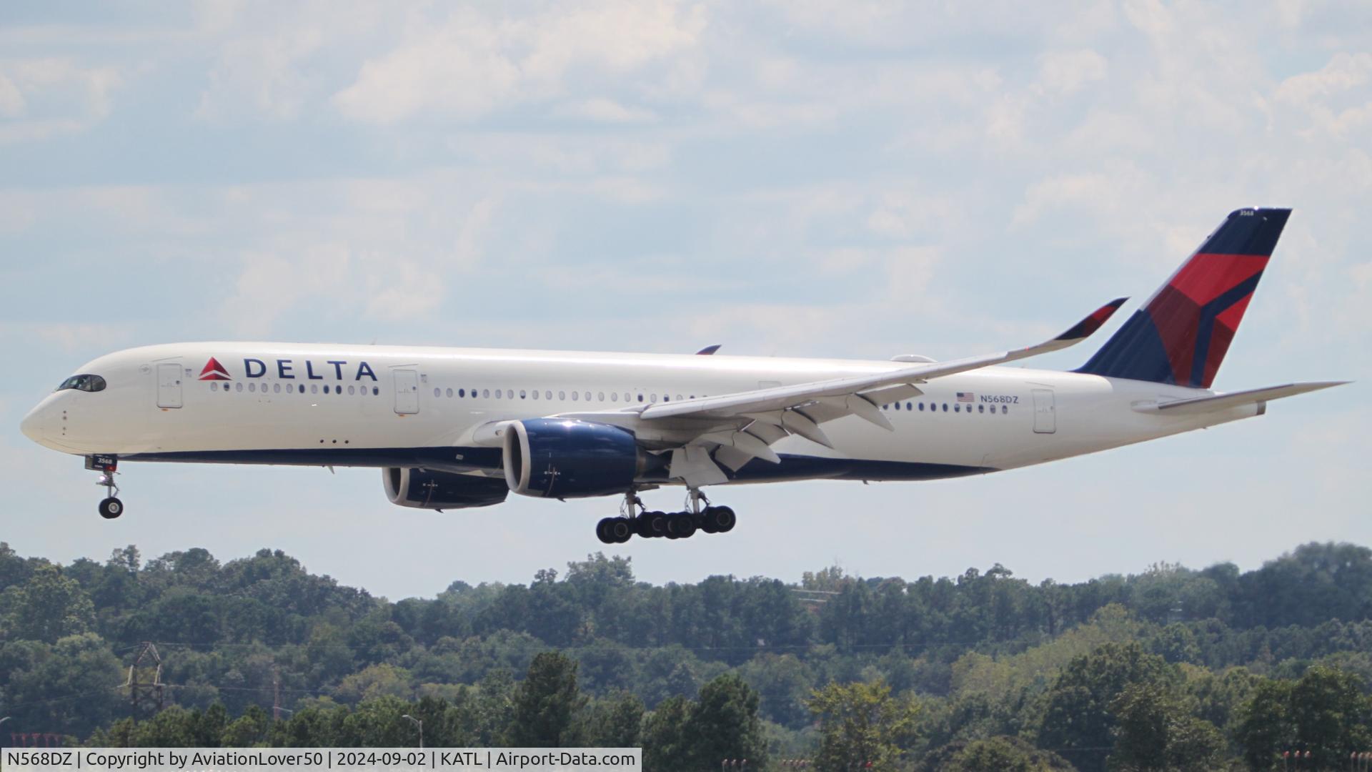 N568DZ, 2015 Airbus A350-941 C/N 0024, Delta A359