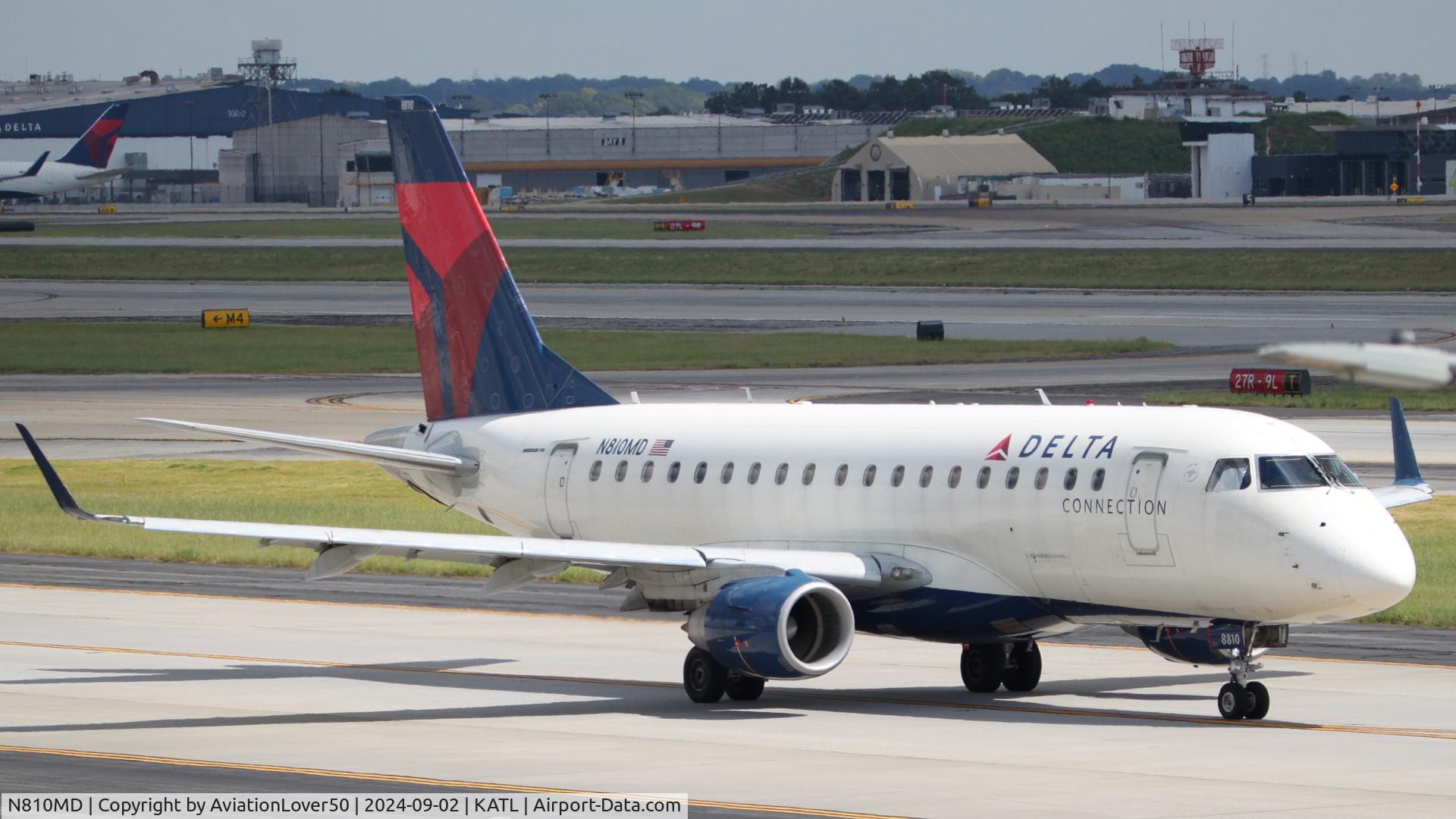 N810MD, 2004 Embraer 170SU (ERJ-170-100SU) C/N 17000026, Delta Connect E170