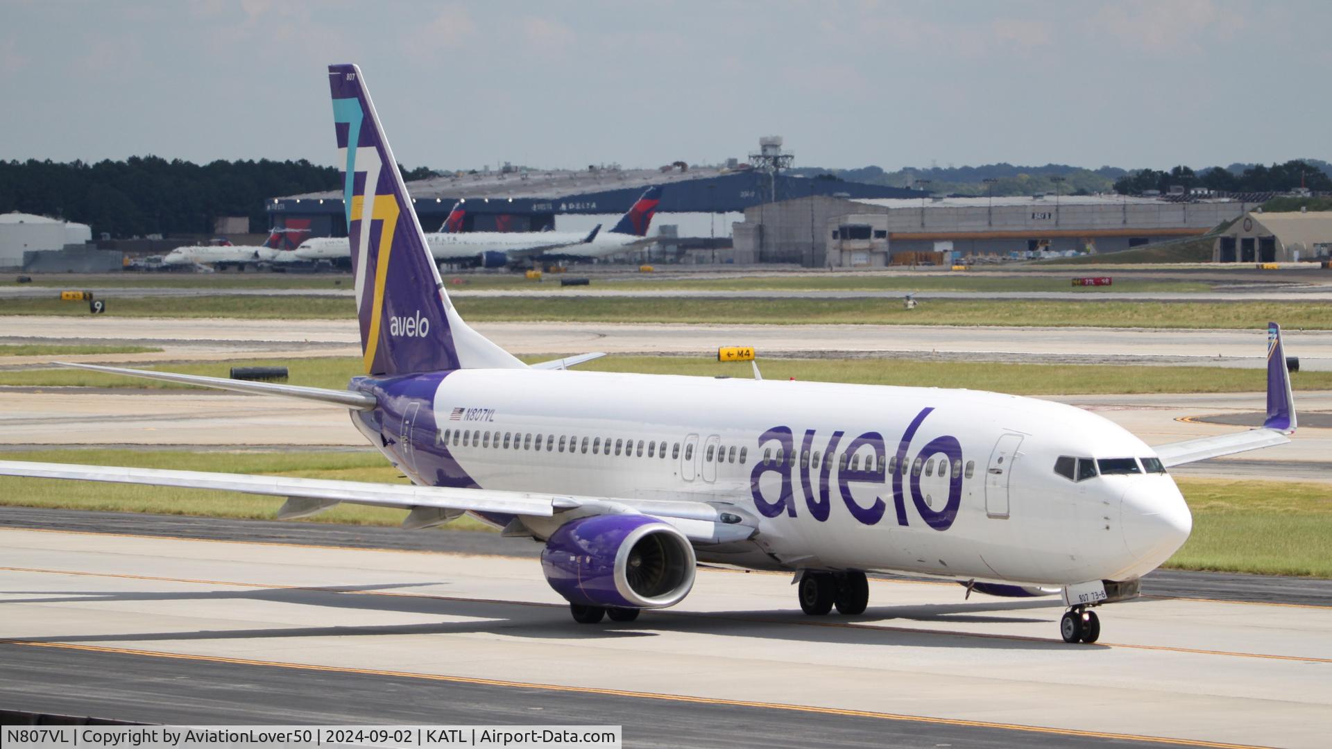 N807VL, 2009 Boeing 737-8EH C/N 35830, Avelo 738