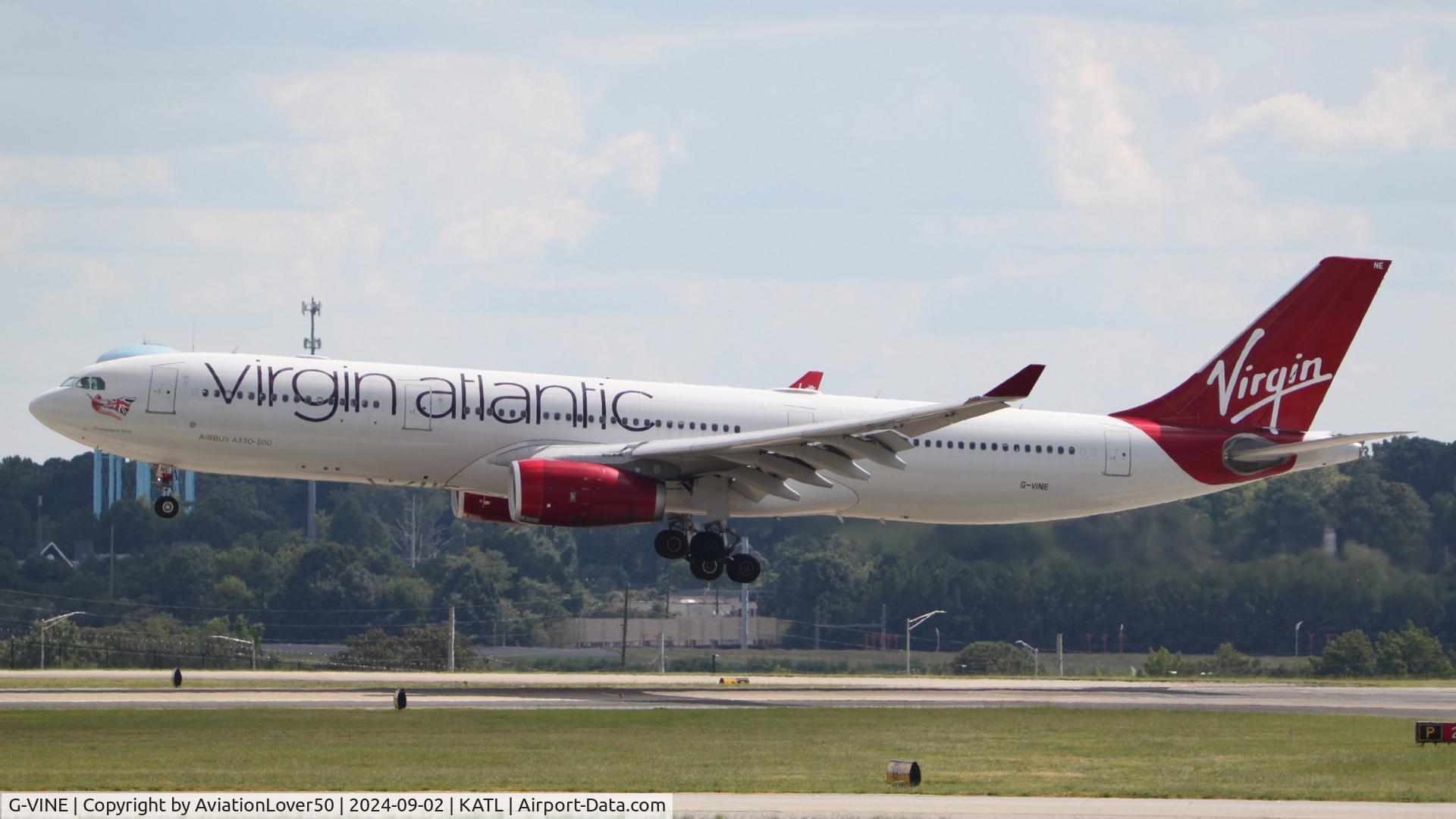 G-VINE, 2011 Airbus A330-343X C/N 1231, Virgin Atlantic A333