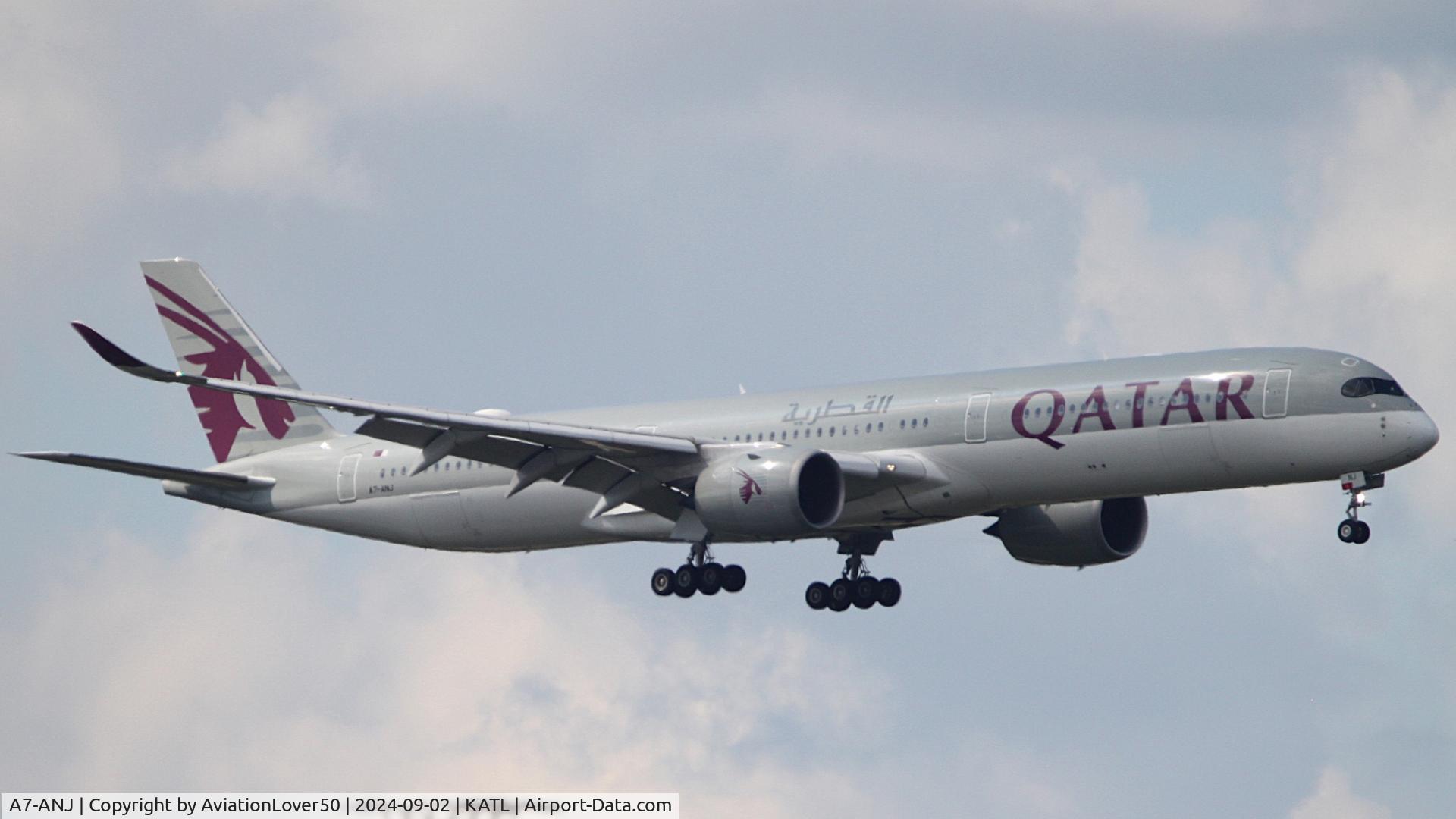 A7-ANJ, 2019 Airbus A350-1041 C/N 266, Qatar A35K