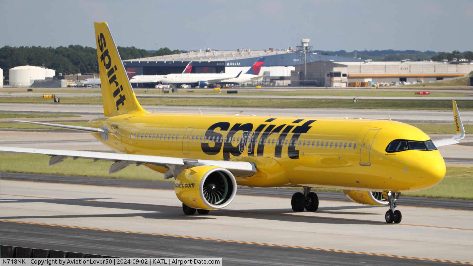 N718NK, 2024 Airbus A321-271NX C/N 11872, Spirit A21N