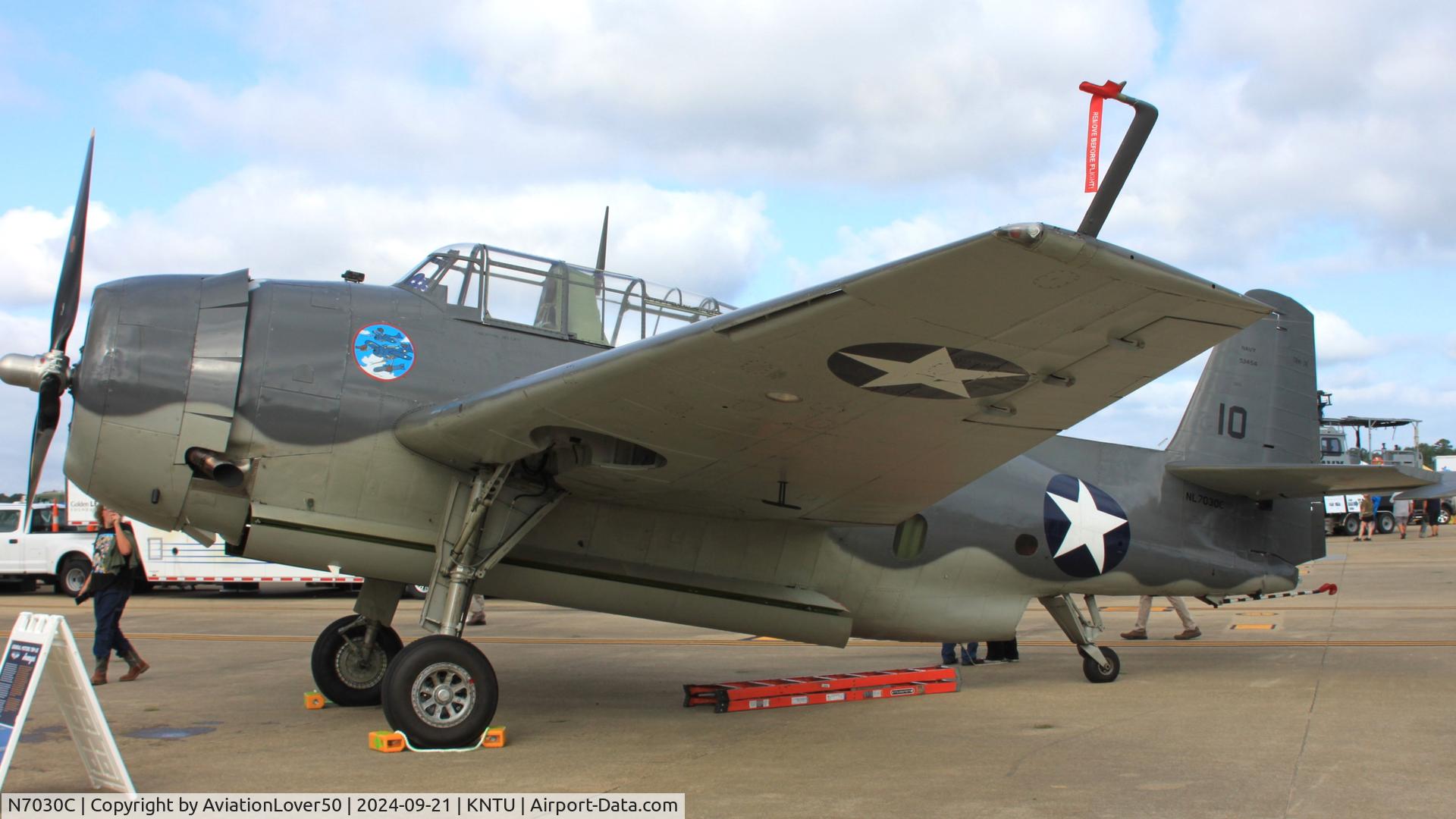 N7030C, Grumman TBM-3E Avenger C/N 3516, TBM-3E