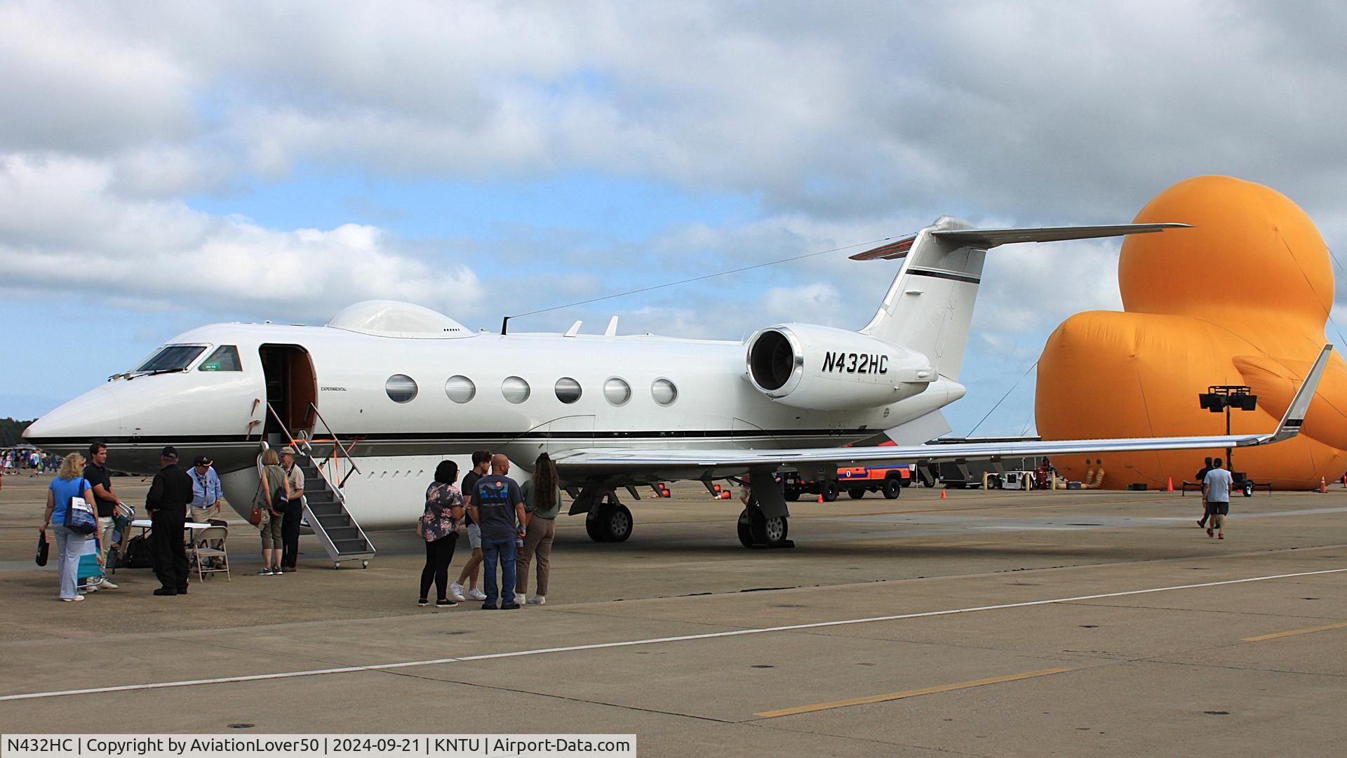 N432HC, 1995 Gulfstream Aerospace G-IV SP C/N 1262, G-IV SP