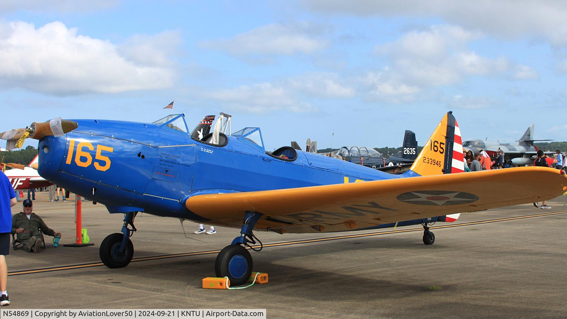 N54869, 1942 Fairchild M-62A C/N T42-3612, PT-19A