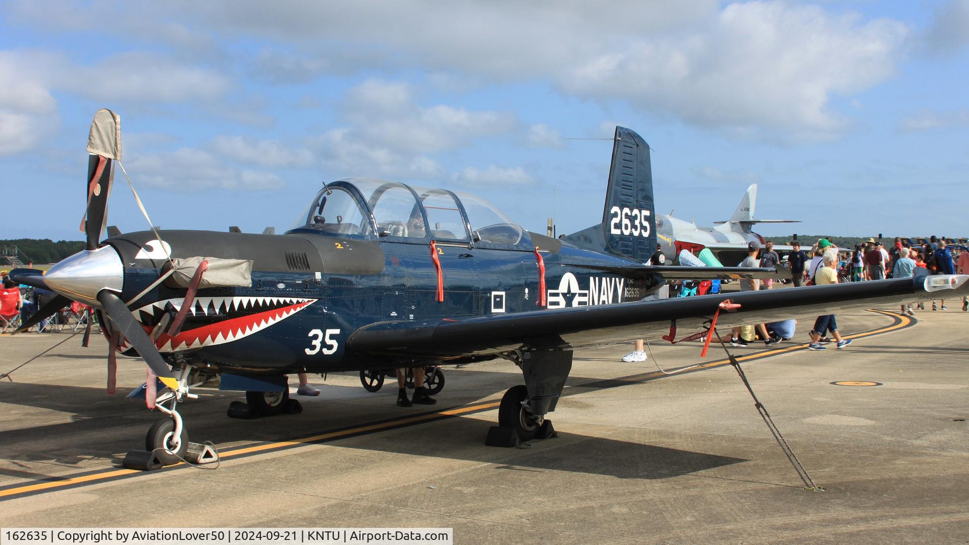 162635, Beech T-34C Mentor C/N GL-320, T-34C