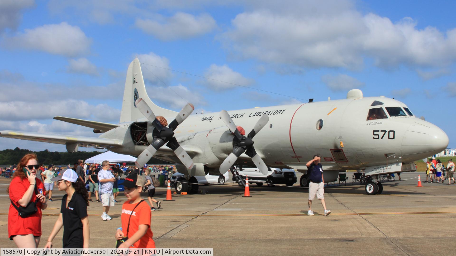 158570, 1972 Lockheed P-3C-IIIR Orion C/N 285A-5579, NP-3C