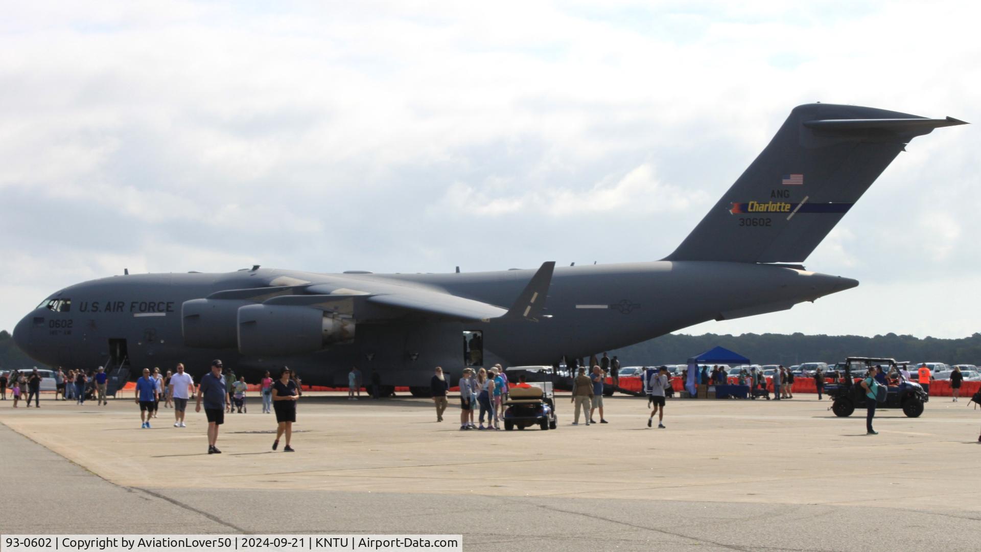 93-0602, 1993 McDonnell Douglas C-17A Globemaster III C/N 50022, C-17A