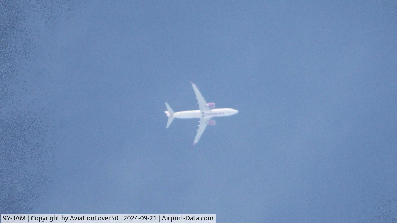 9Y-JAM, 2022 Boeing 737-8 MAX C/N 62901, Caribbean 737 MAX 8