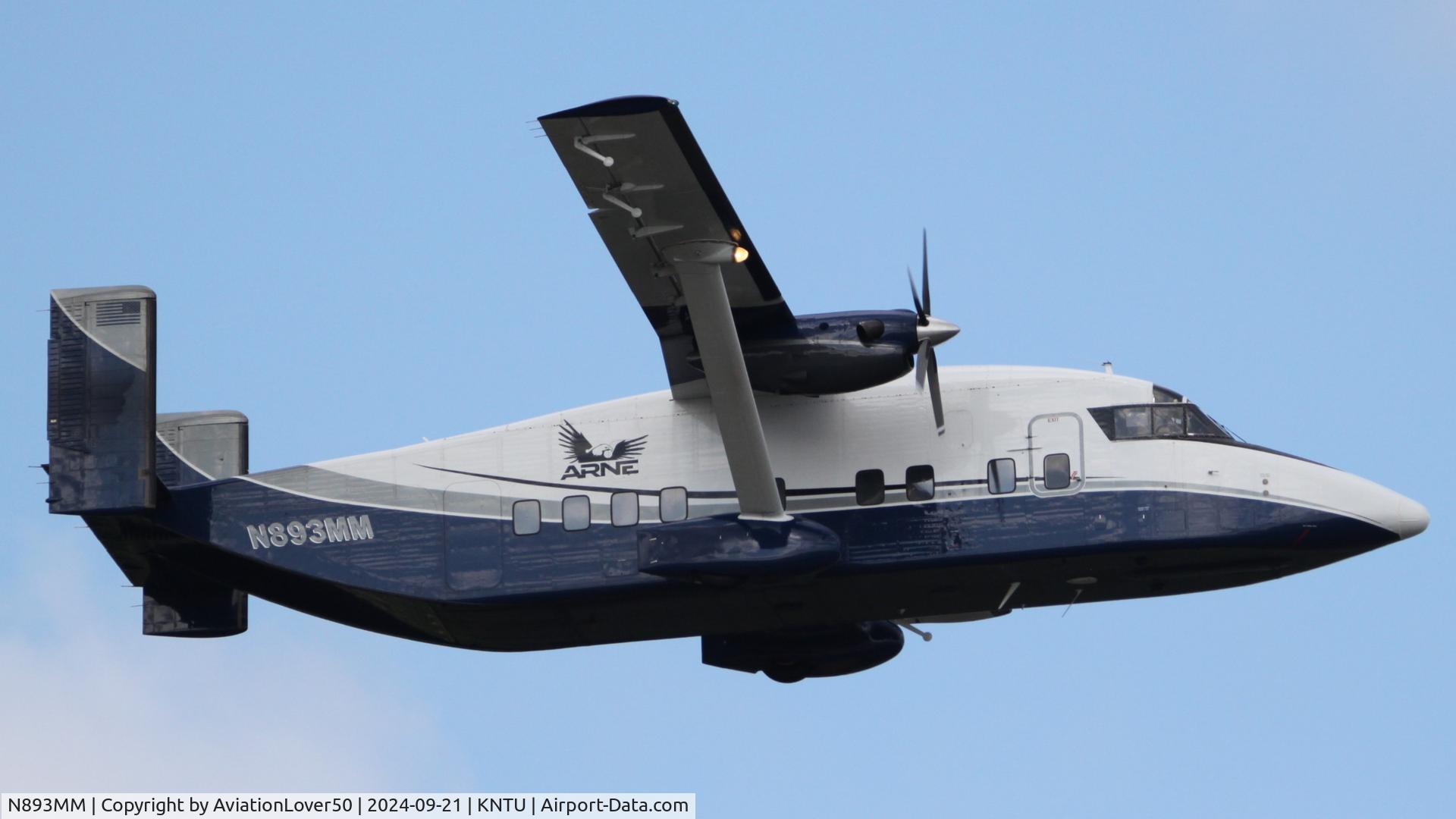 N893MM, 1985 Short 330 C/N SH-3119, C-23A