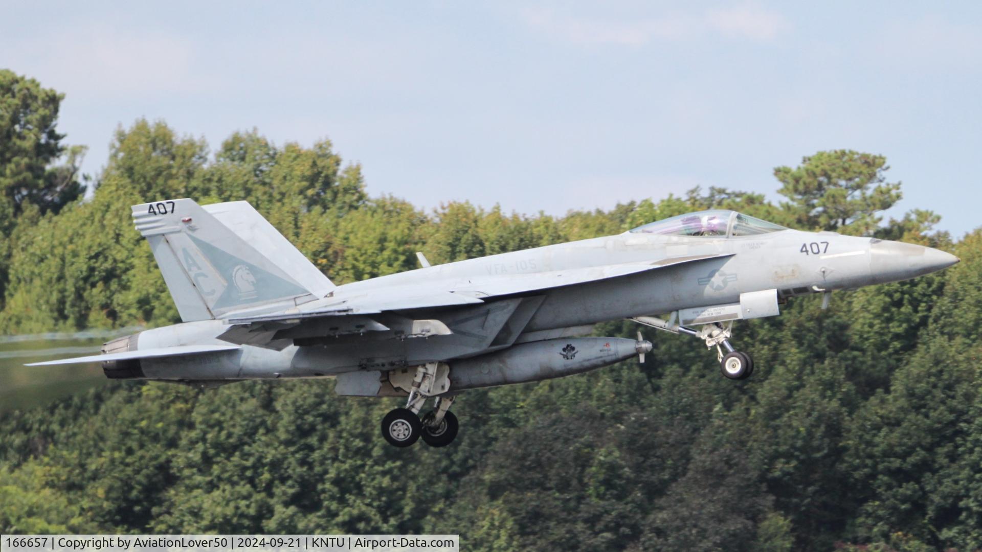 166657, Boeing F/A-18E C/N E120, F/A-18E