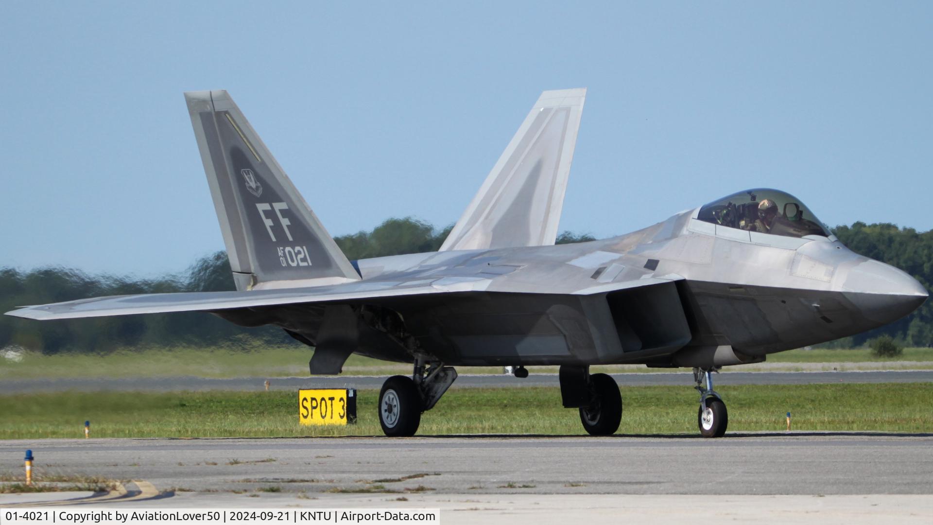 01-4021, 2001 Lockheed Martin F-22A C/N 4021, F-22A