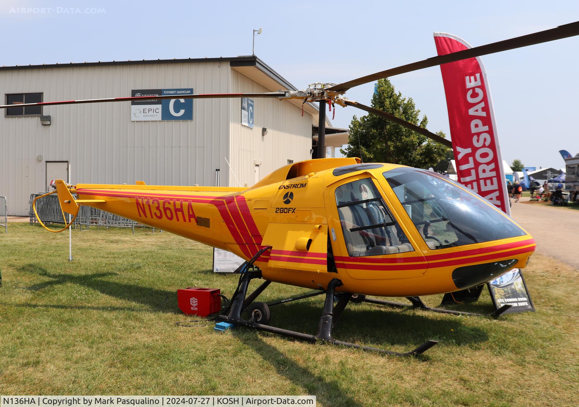 N136HA, 2015 Enstrom 280FX Shark C/N 2143, Enstrom 280FX