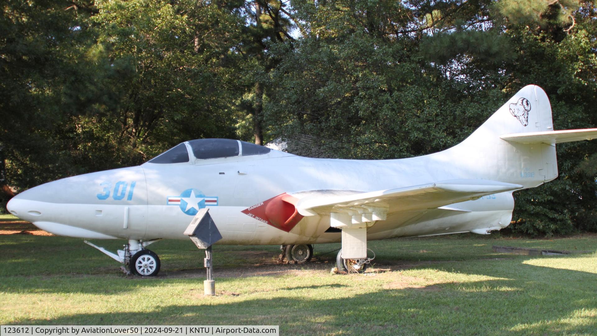 123612, Grumman F9F-2 Panther C/N Not found 123612, F9F-2/F-9A