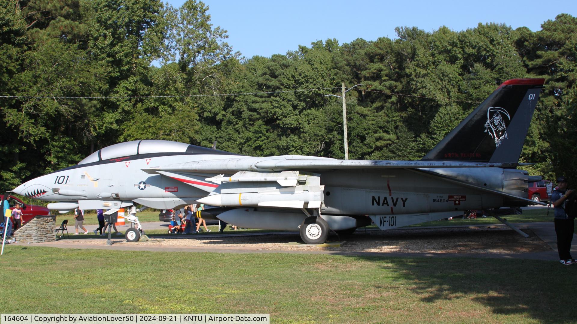 164604, Grumman F-14D Tomcat C/N 632/D-37, F-14D