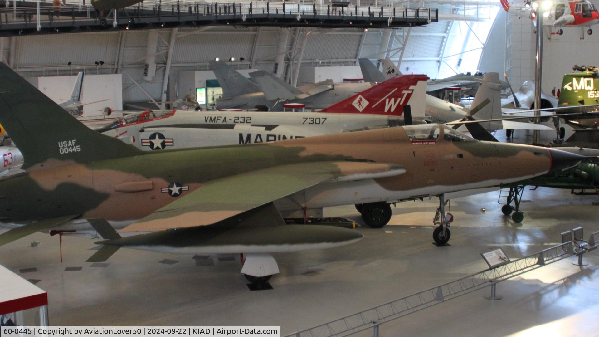 60-0445, 1960 Republic F-105D Thunderchief C/N D133, F-105D