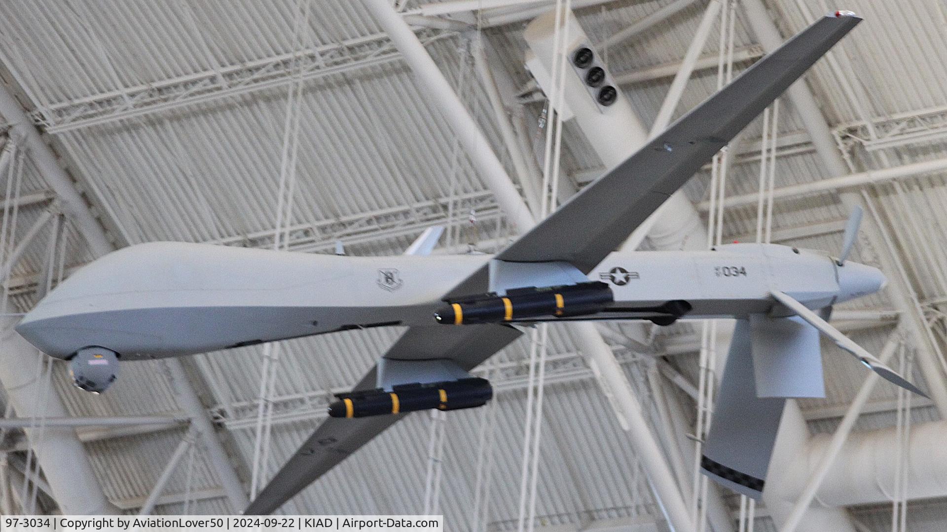 97-3034, General Atomics RQ-1L Predator C/N P-034, MQ-1L