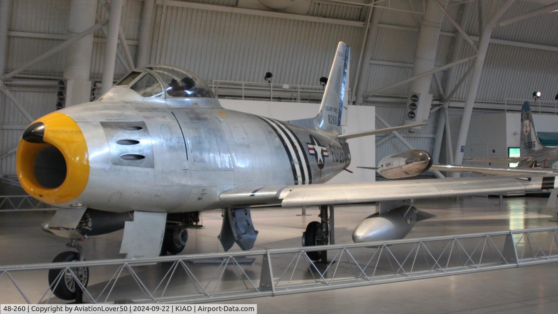 48-260, 1948 North American F-86A-5-NA Sabre C/N 151-43629, F-86A