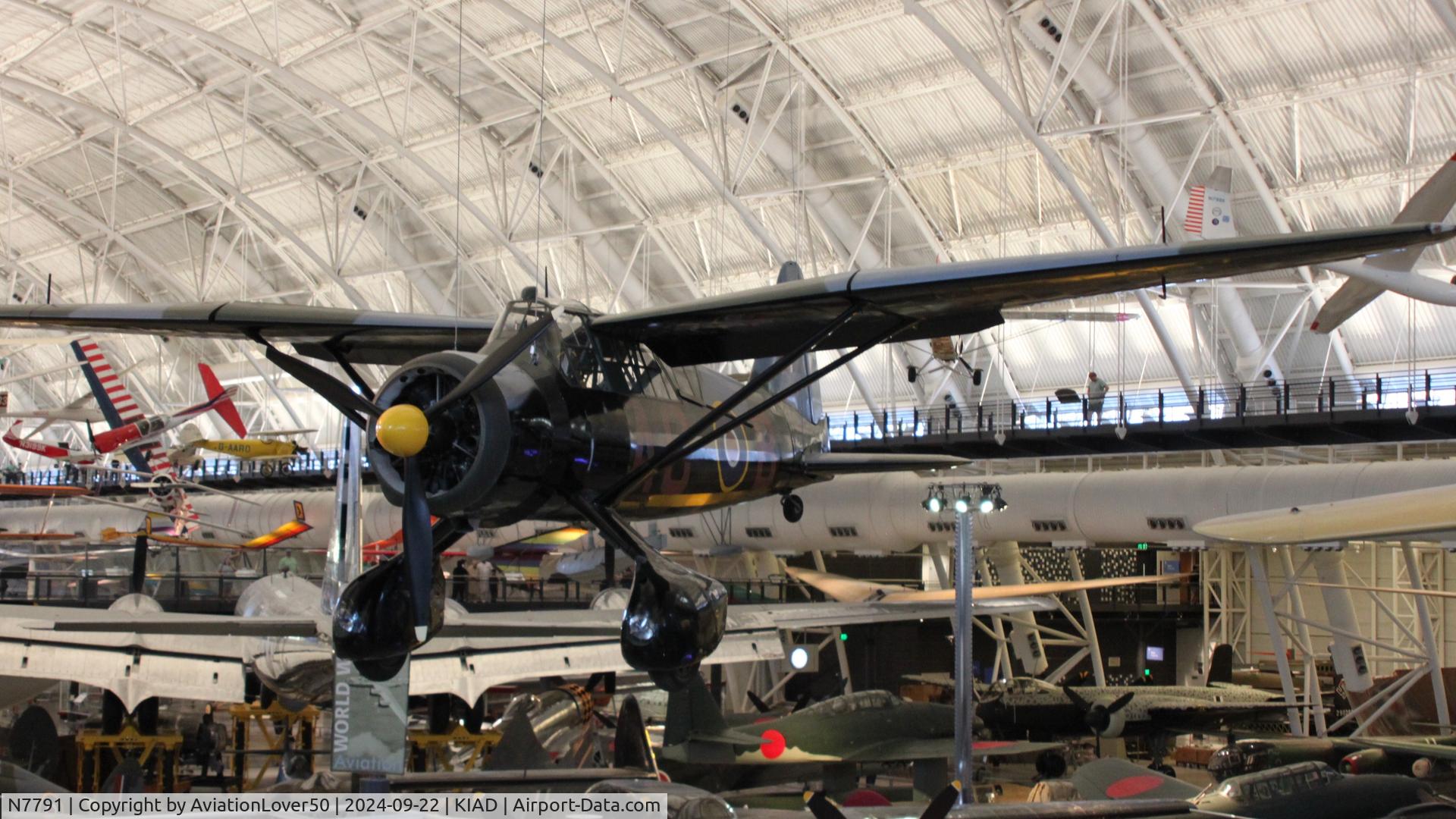 N7791, 1940 Westland Lysander III C/N 1185, Lysander III