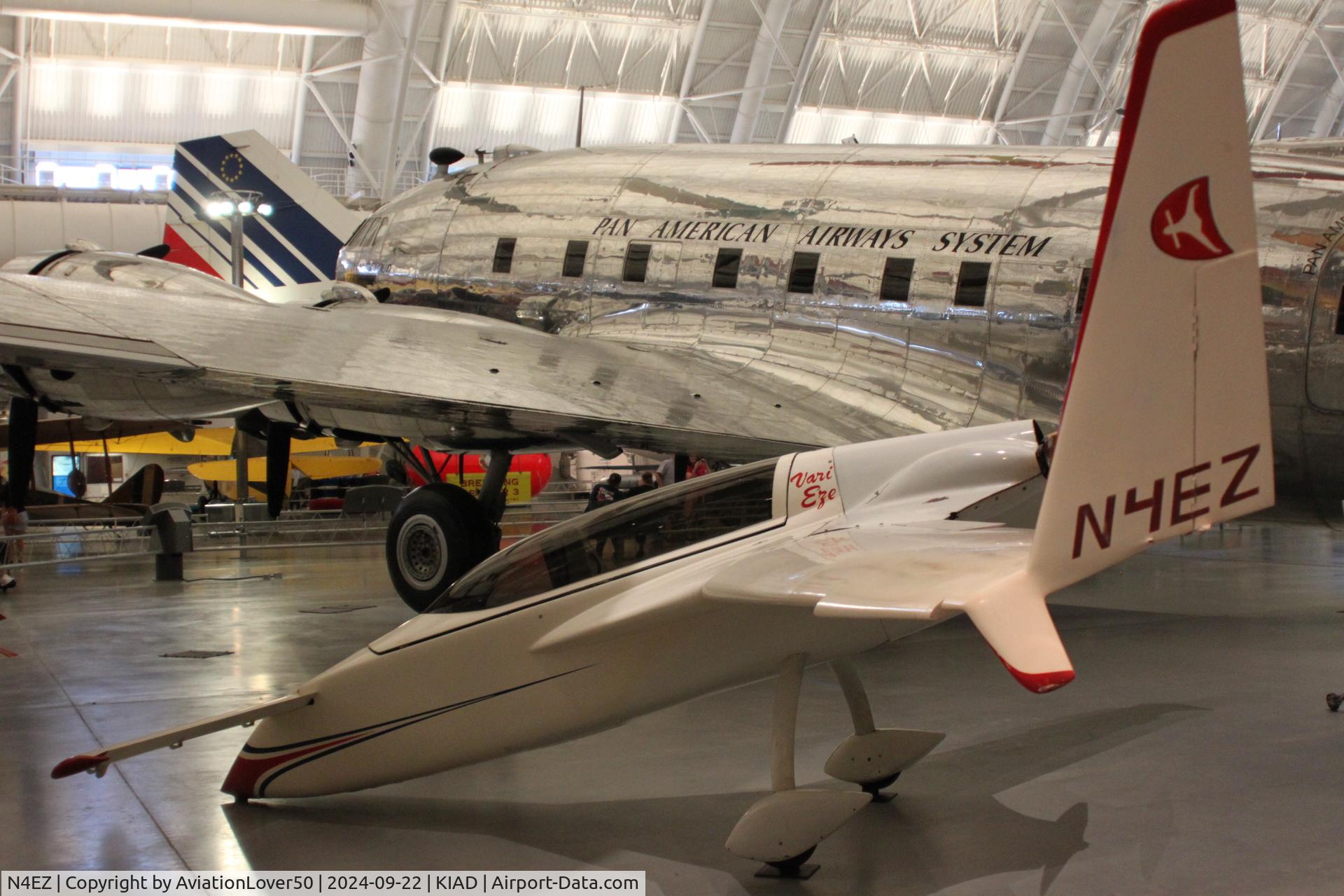 N4EZ, 1976 Rutan VariEze C/N 002, VariEze