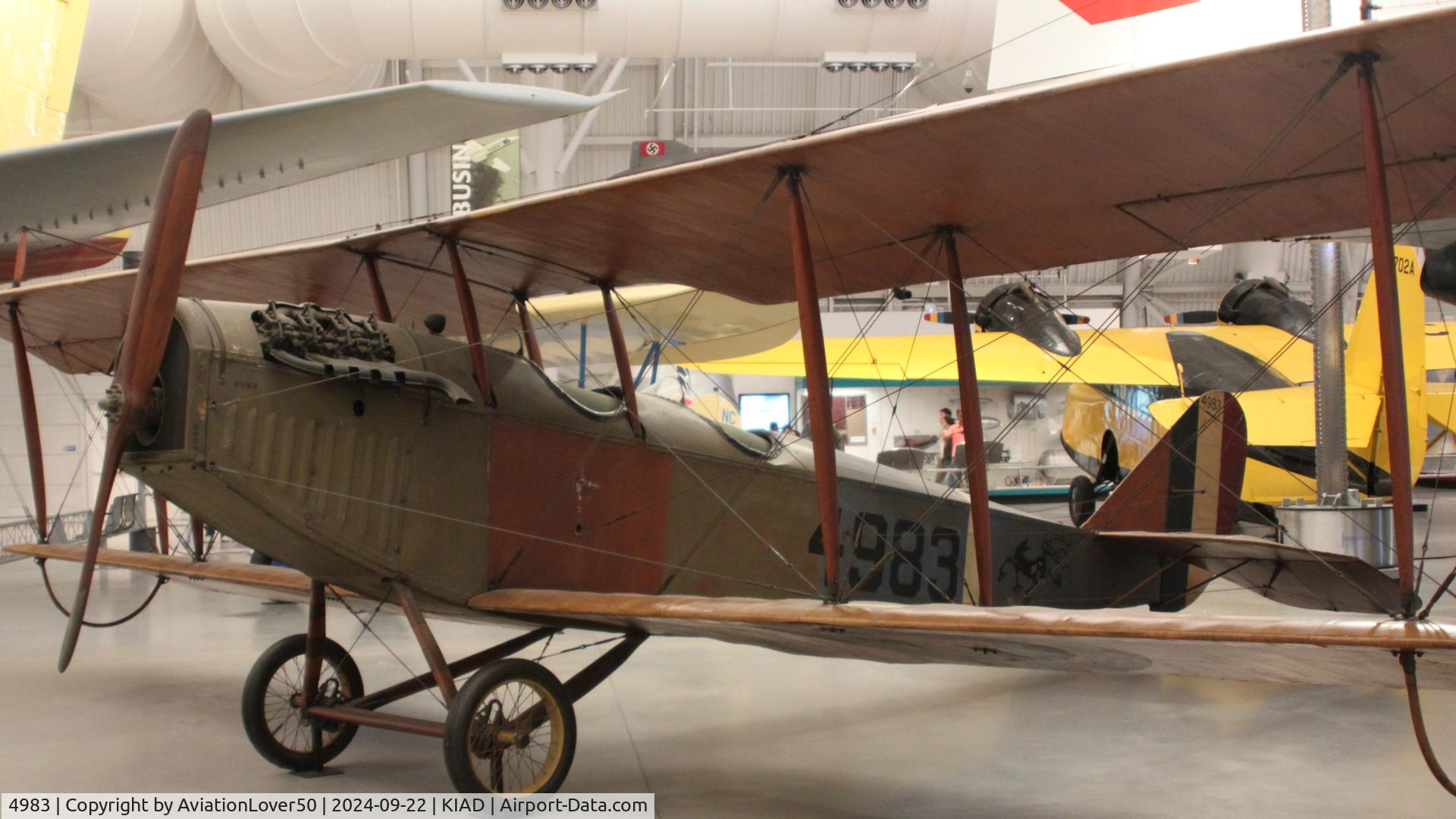 4983, 1918 Curtiss JN-4D C/N 4983, JN-4D
