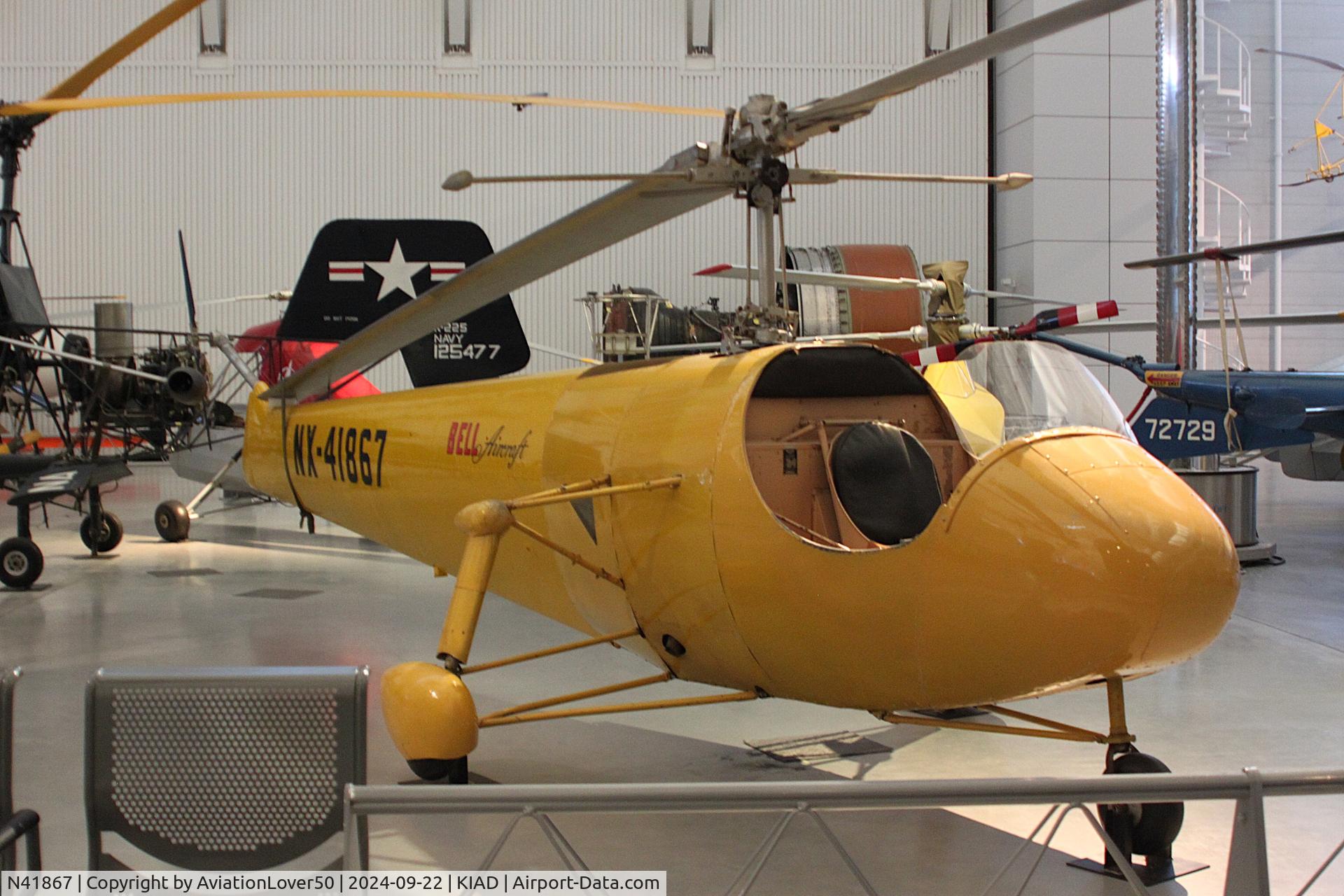 N41867, 1942 Bell 30 Ship 1A C/N 1A, Bell 30