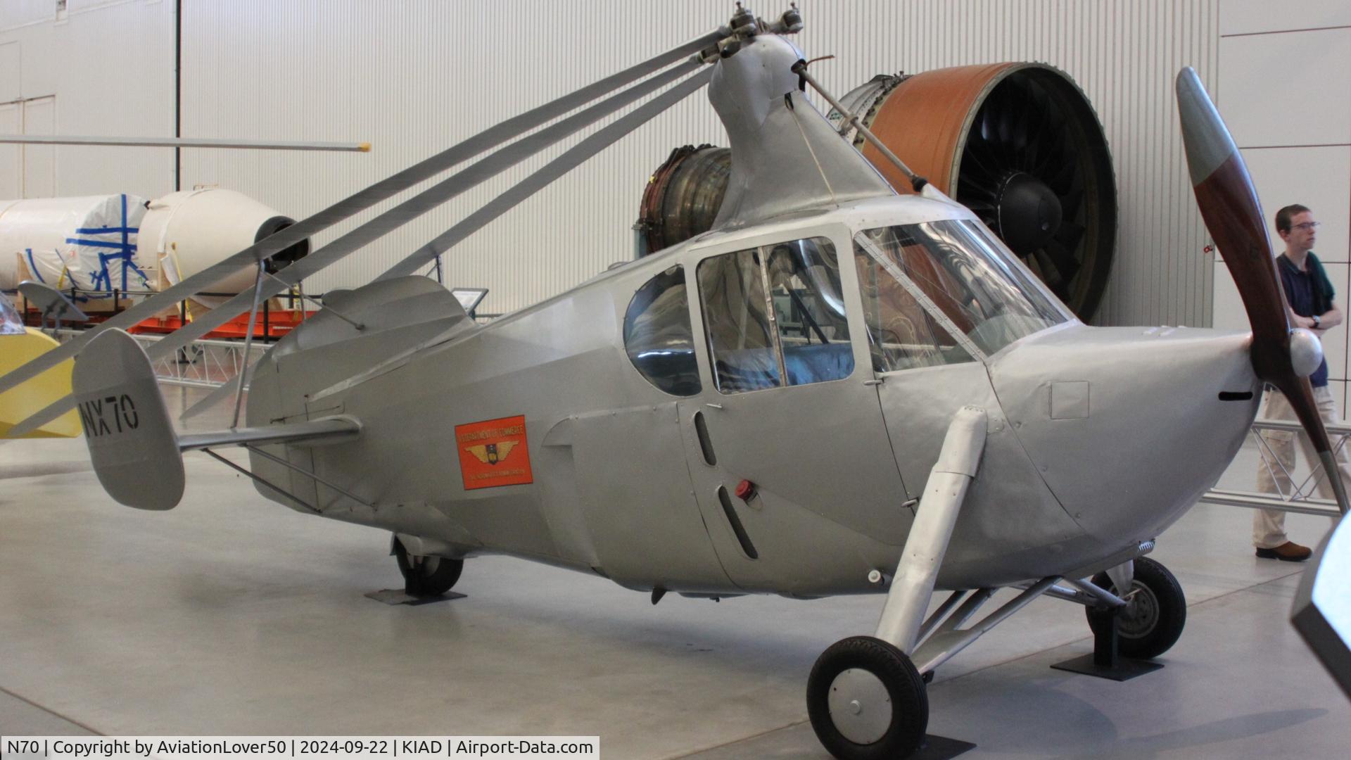 N70, 1936 Autogiro Company of America AC-35, AC-35