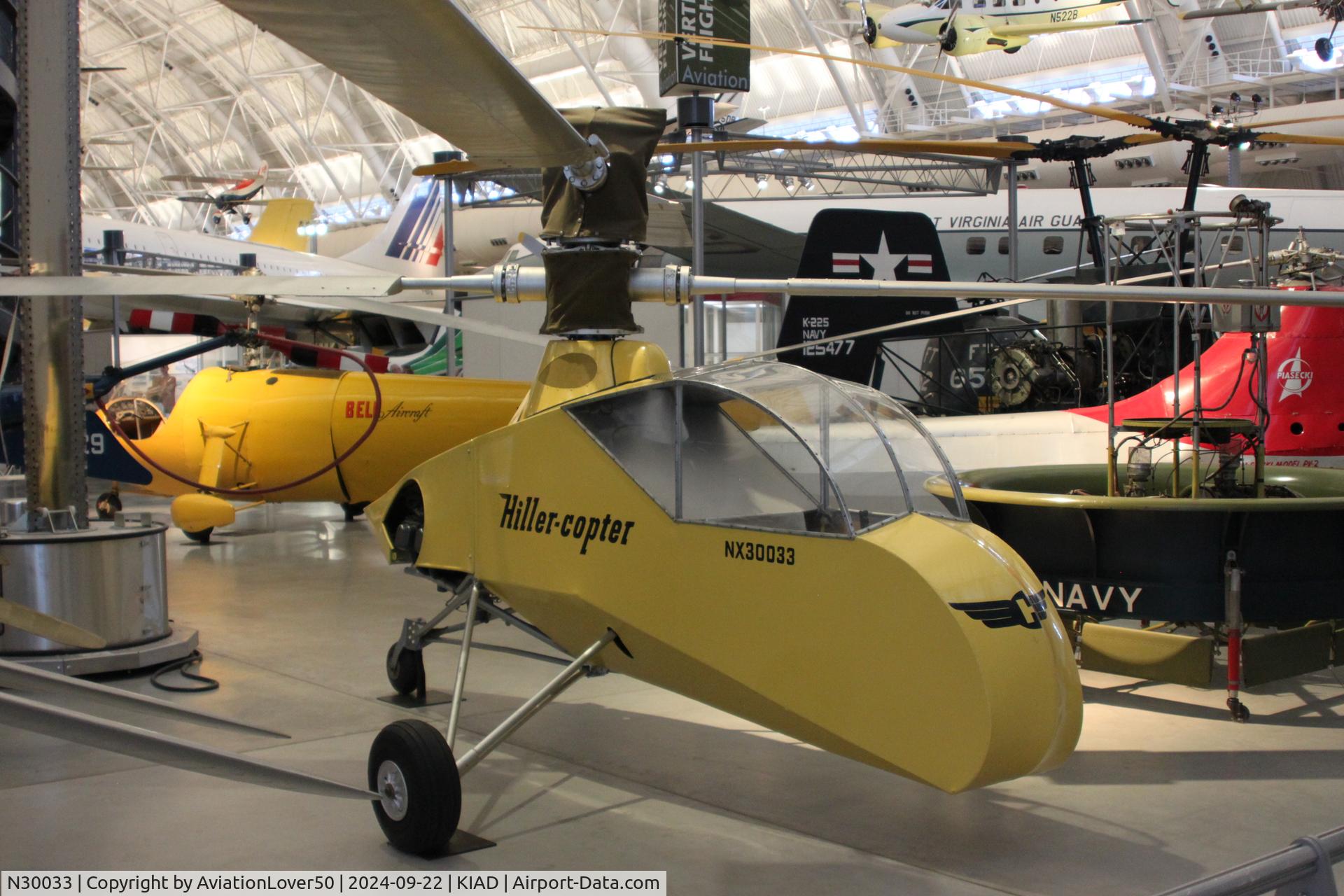 N30033, 1944 Hiller XH-44 Hiller-Copter, XH-44