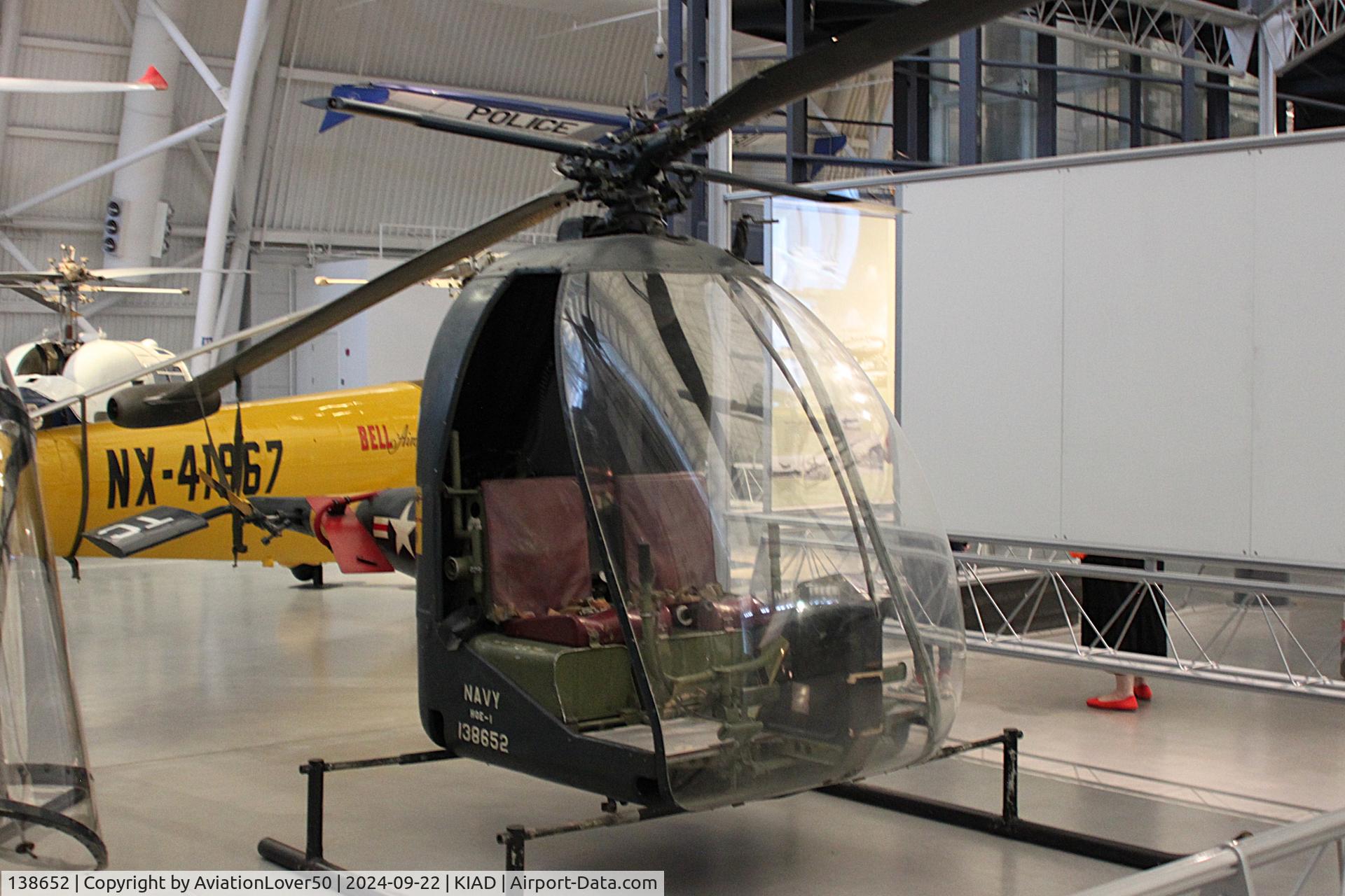 138652, 1954 Hiller HOE-1 Hornet C/N 5, HOE-1