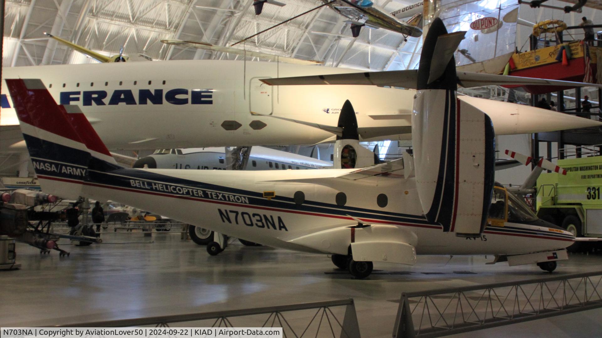N703NA, 1979 Bell 301 C/N 0002, XV-15