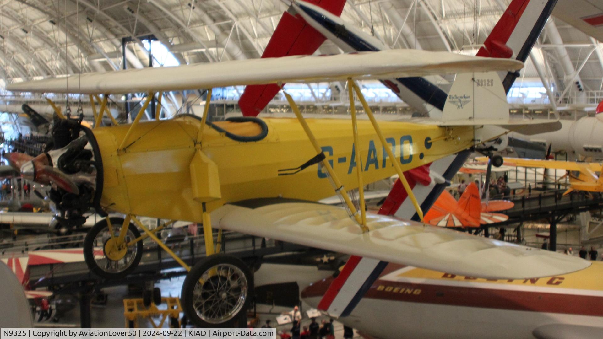 N9325, 1929 Arrow Sport A2-60 C/N 341, Arrow Sport