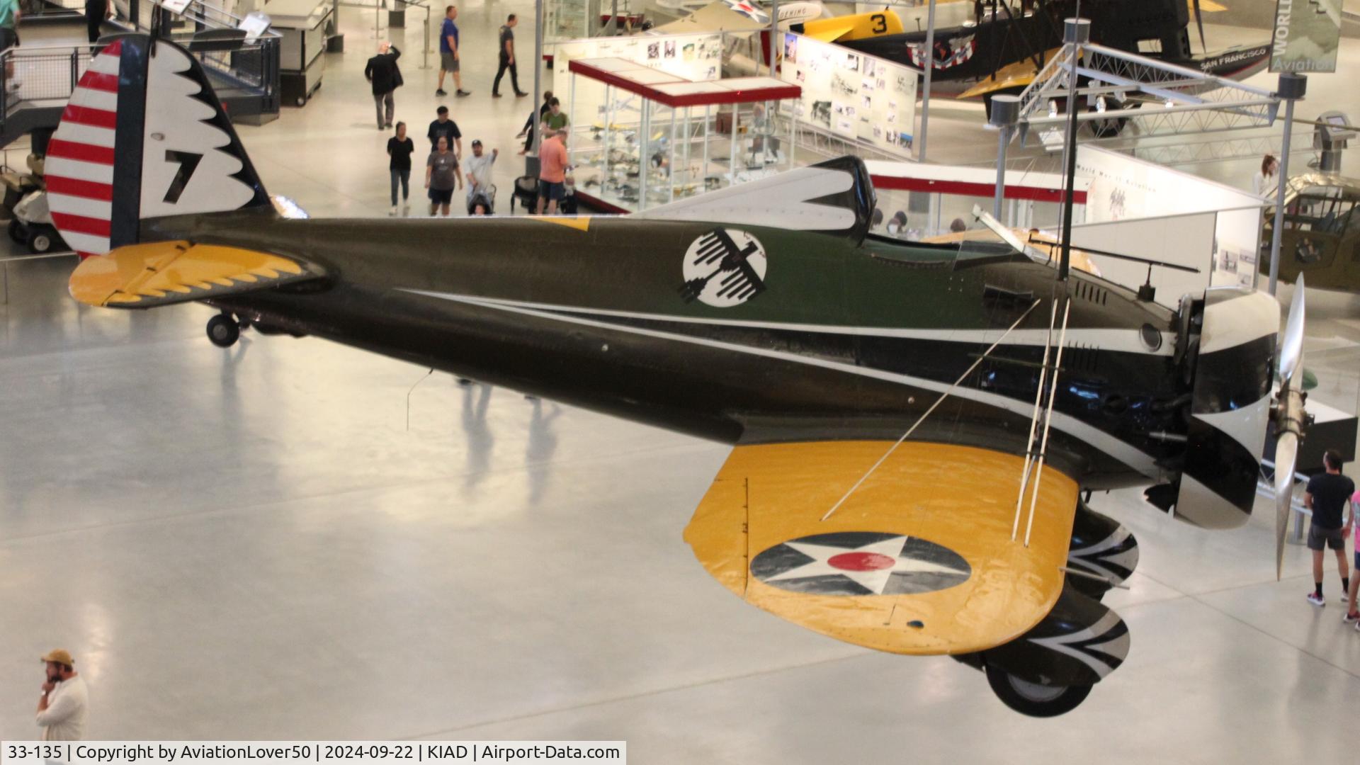 33-135, 1933 Boeing P-26A C/N 1911, P-26A