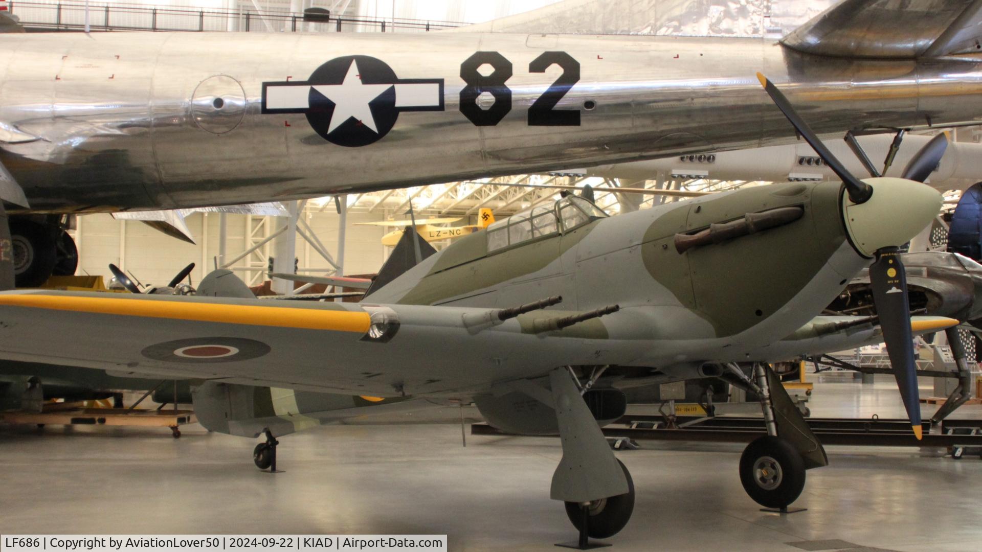 LF686, Hawker Hurricane IIC C/N Not found LF686, Hurricane Mk.IIC