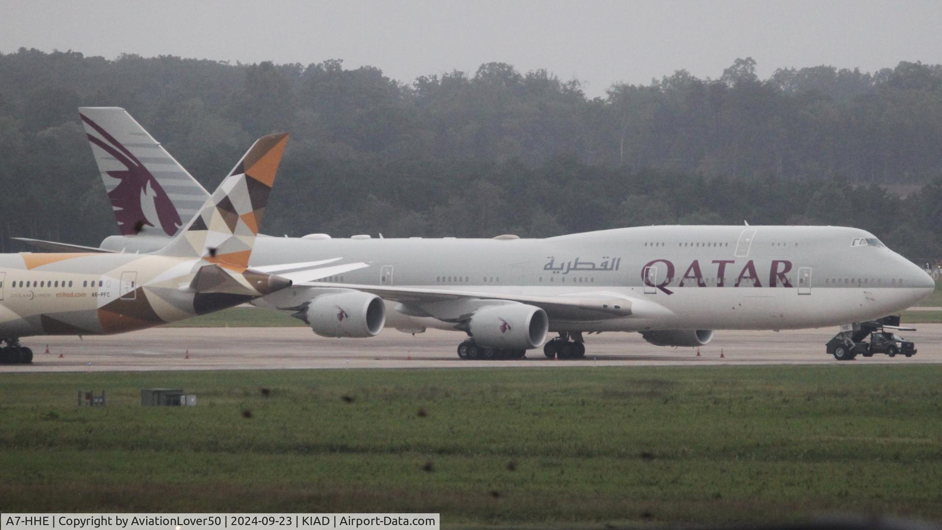 A7-HHE, 2012 Boeing 747-8K8 C/N 37544, Qatar Amiri 748 BBJ