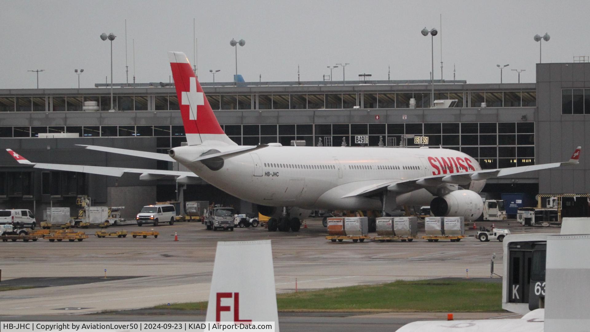 HB-JHC, 2009 Airbus A330-343X C/N 1029, Swiss A333