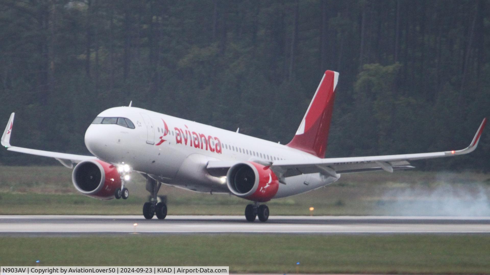 N903AV, 2024 Airbus A320-251N C/N 12173, Avianca A20N