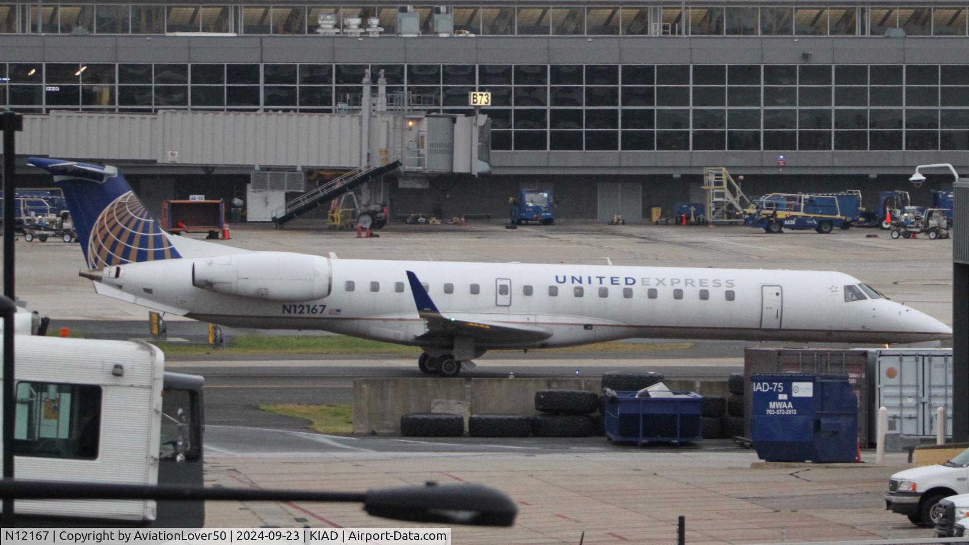N12167, 2004 Embraer ERJ-145XR (EMB-145XR) C/N 14500834, United Express ERJ-145