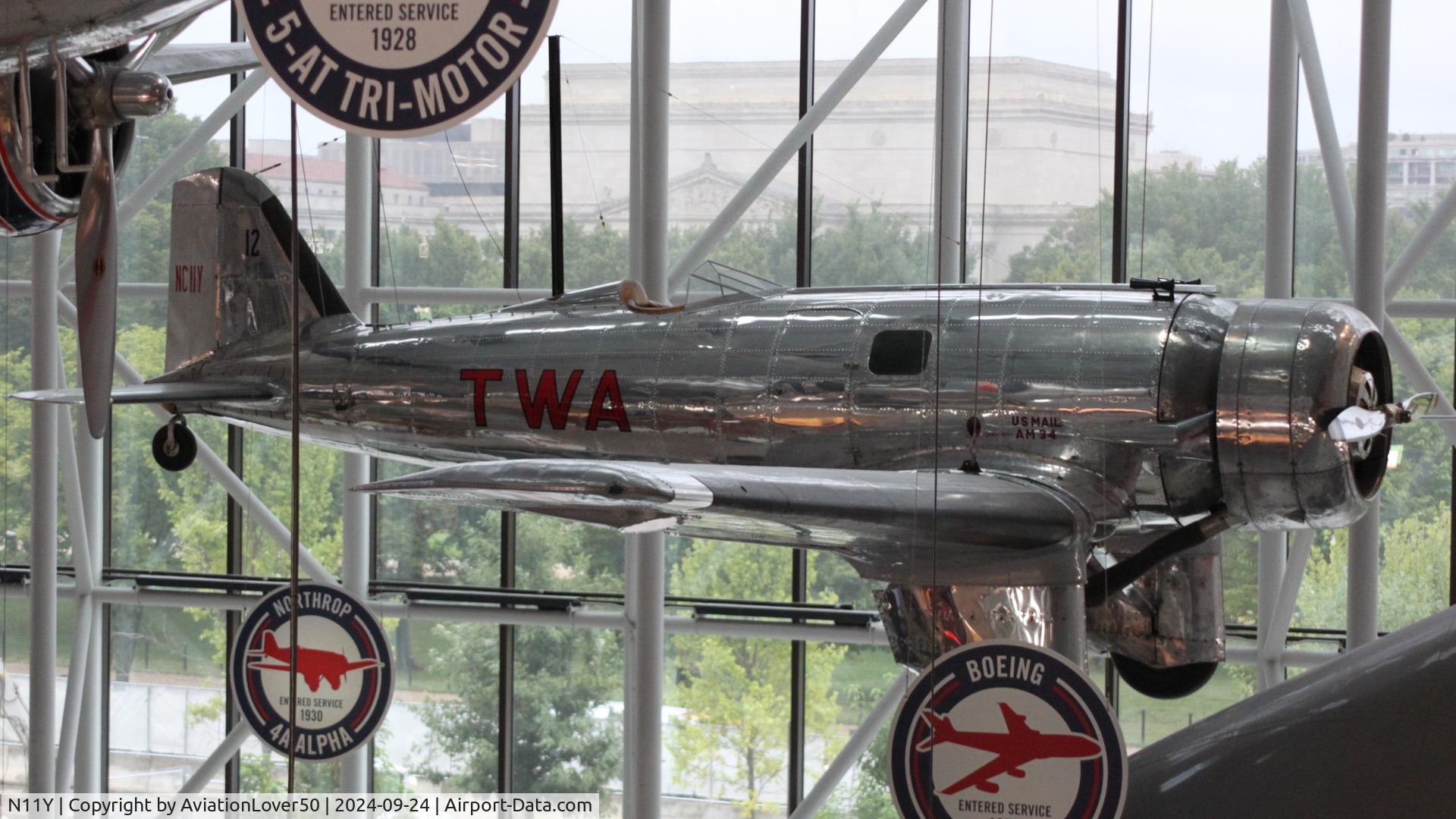 N11Y, 1930 Northrop 4A Alpha C/N 3, TWA Northrop Alpha