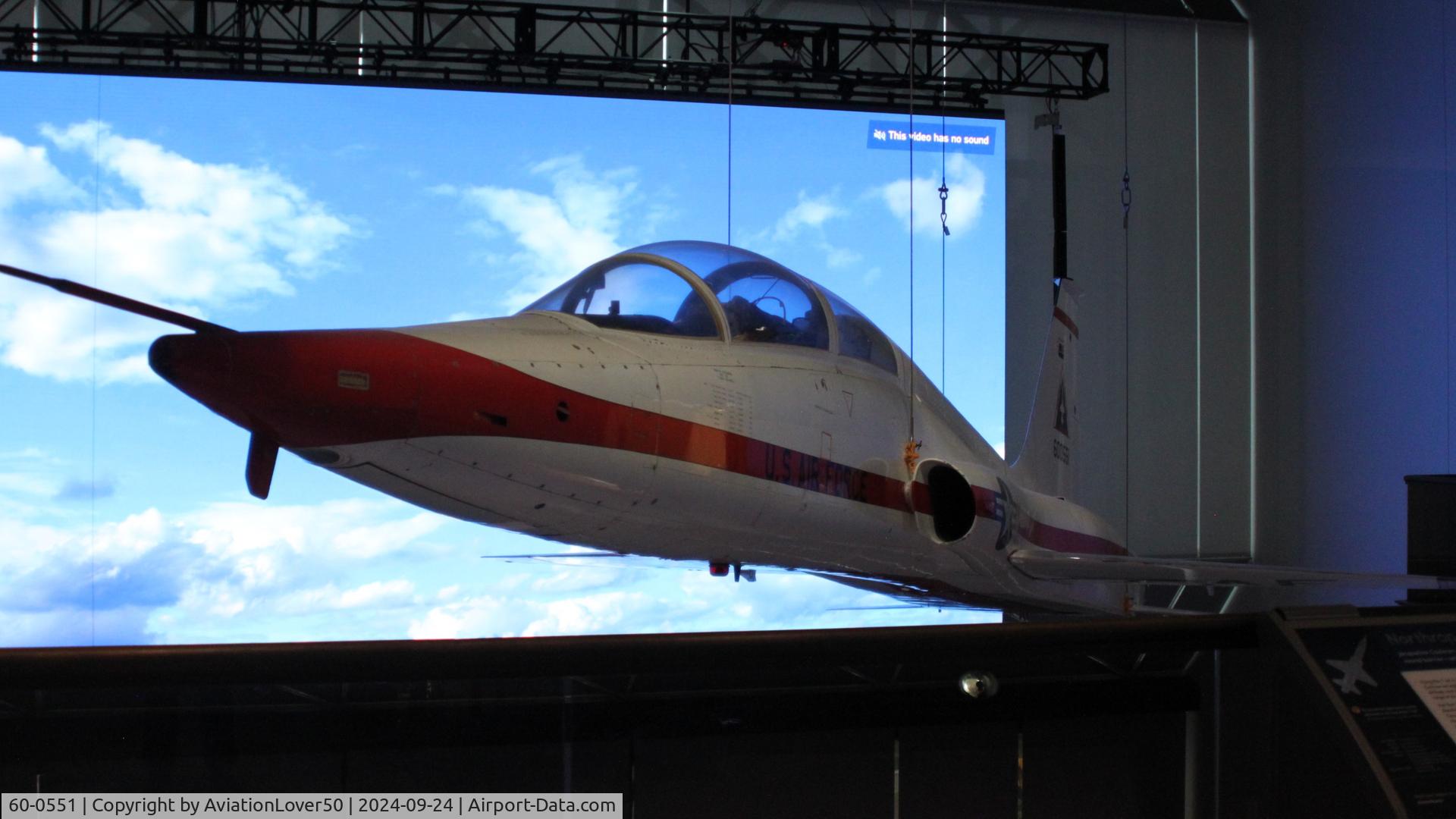 60-0551, Northrop T-38 Talon C/N N.5124, T-38A