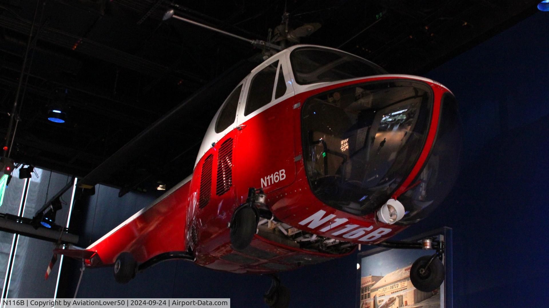 N116B, 1947 Bell 47B C/N 36, Bell 47B